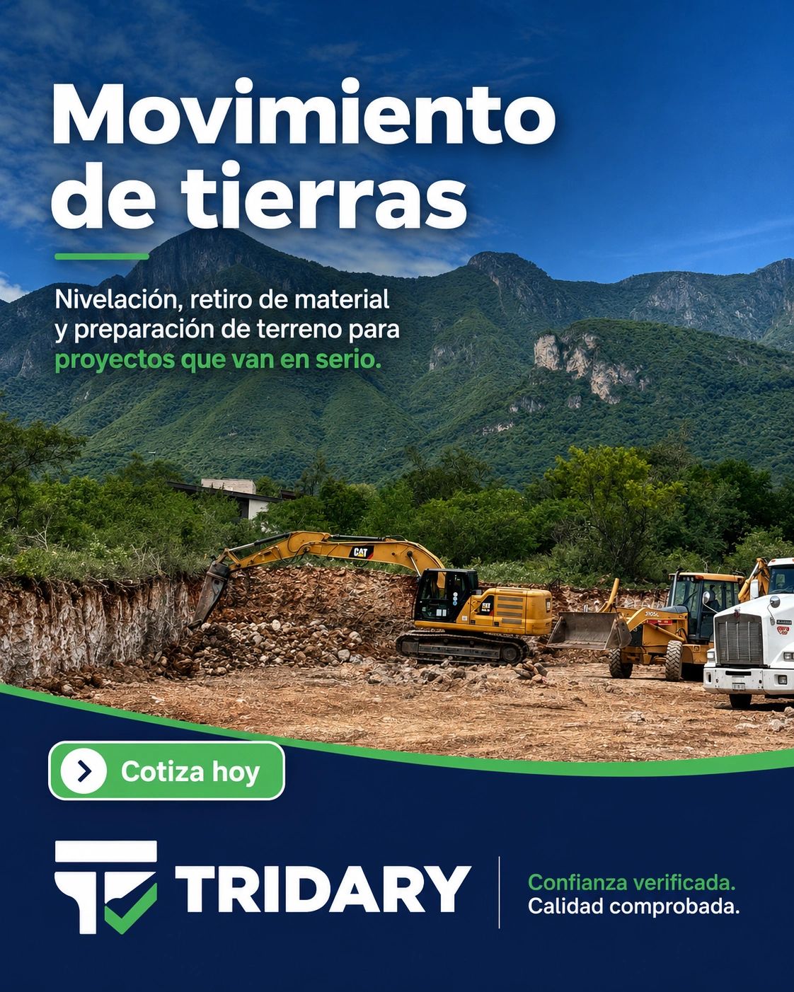 Maquinaria de construcción TRIDARY